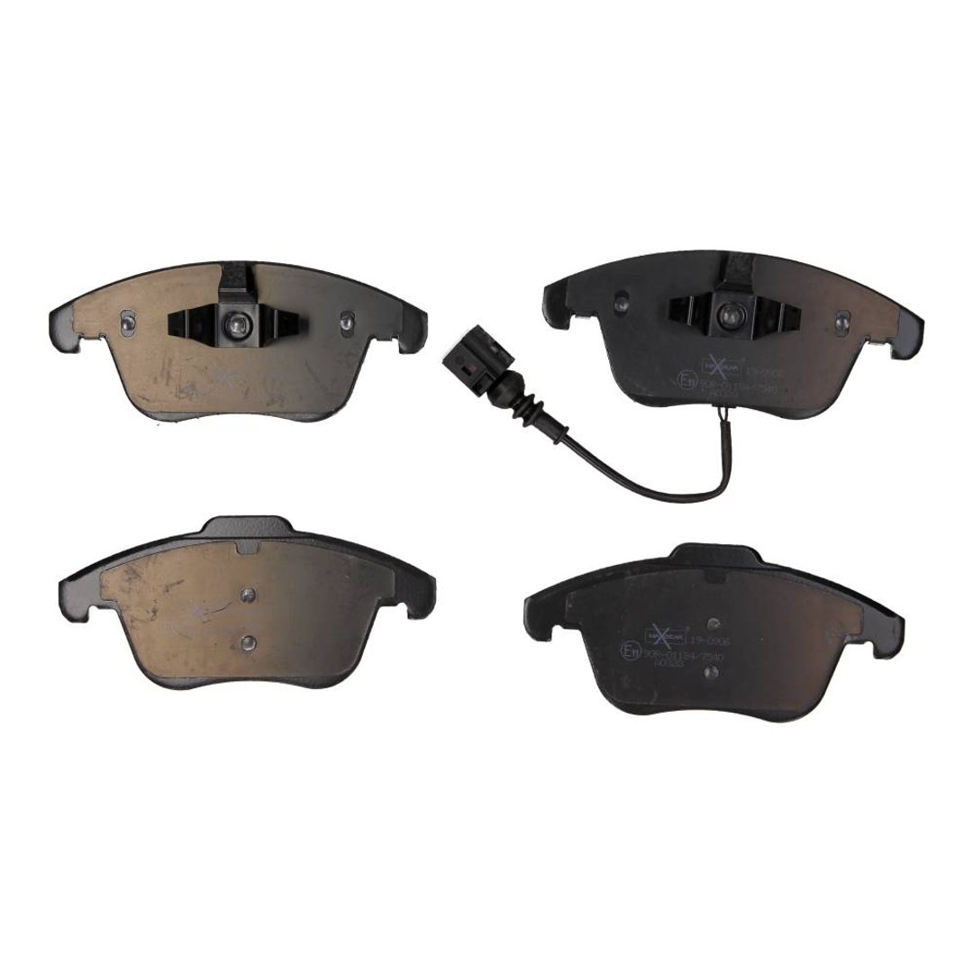 MaxGear Zestaw klocków hamulcowych, hamulce tarczowe 19-0906