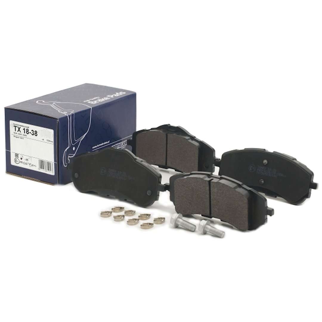 Tomex BRAKES Zestaw klocków hamulcowych, hamulce tarczowe BRAKES TX 18-38 TX 18-38