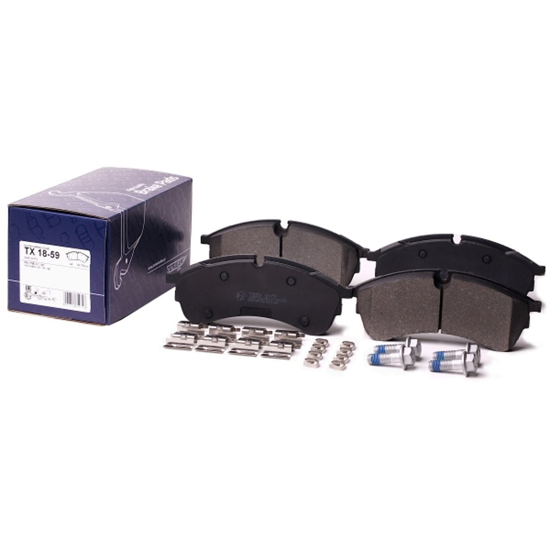 Tomex BRAKES Zestaw klocków hamulcowych, hamulce tarczowe BRAKES TX 18-59 TX 18-59