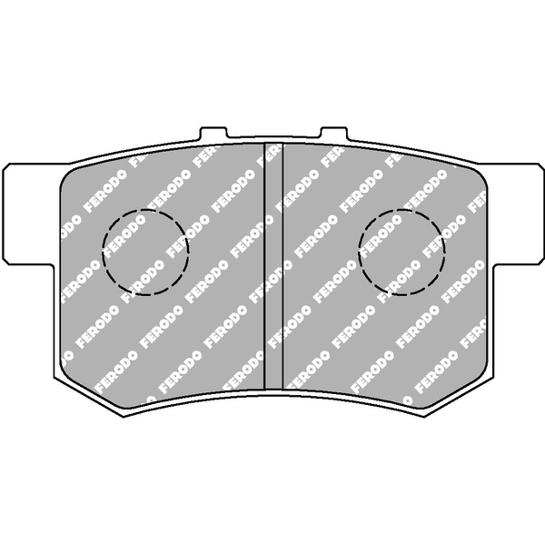 Klocki hamulcowe - komplet FERODO RACING FCP956W
