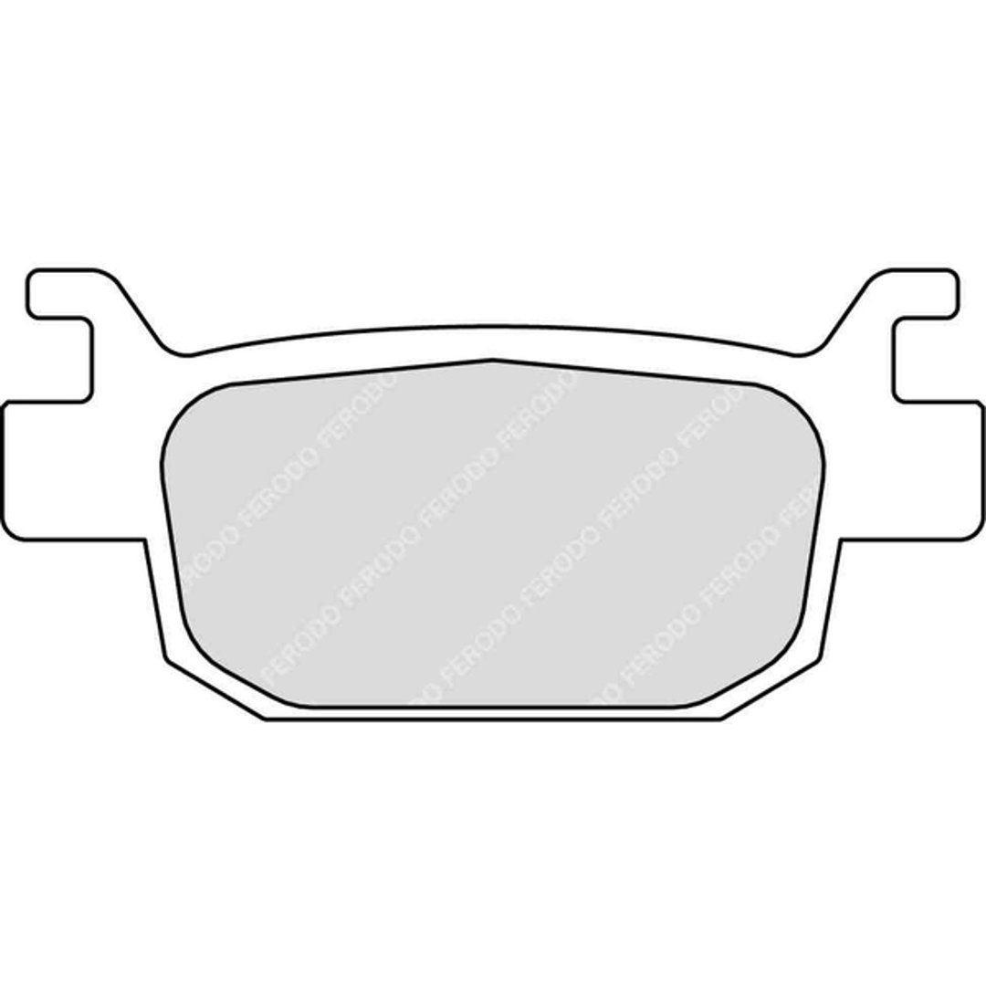 FERODO Klocki hamulcowe fdb2210st Sinter Grip Road (okładziny hamulcowe moto)/Brake Pads fdb2210st Sinter Grip Road (Motorcycle Brake Pads) FDB2212EF