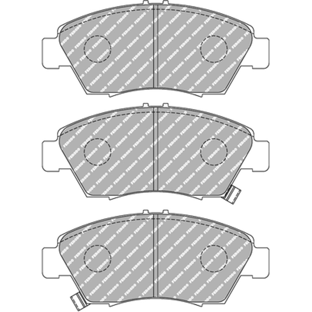 Klocki hamulcowe - komplet FERODO RACING FDS776