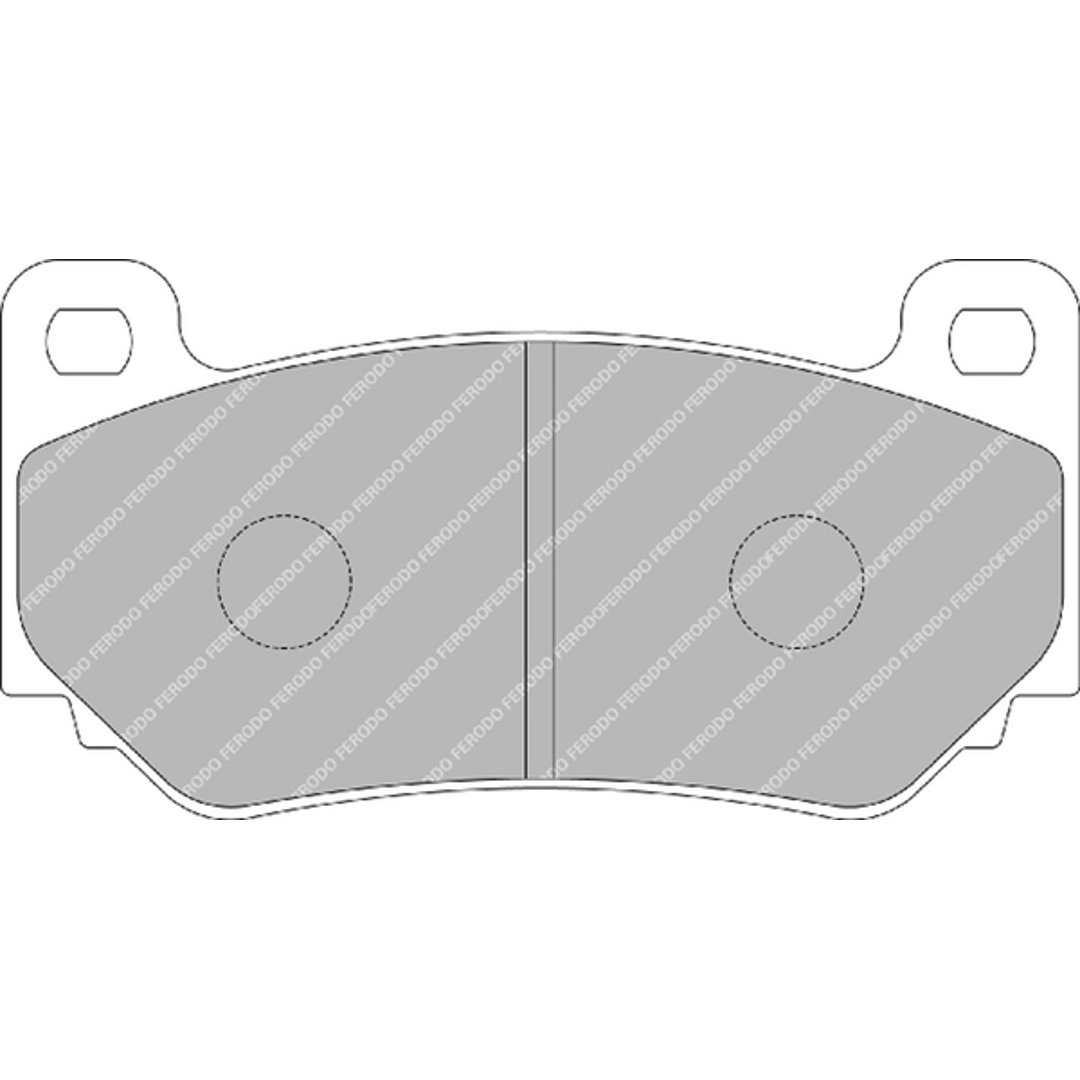 Klocki hamulcowe - komplet FERODO RACING FRP3085H
