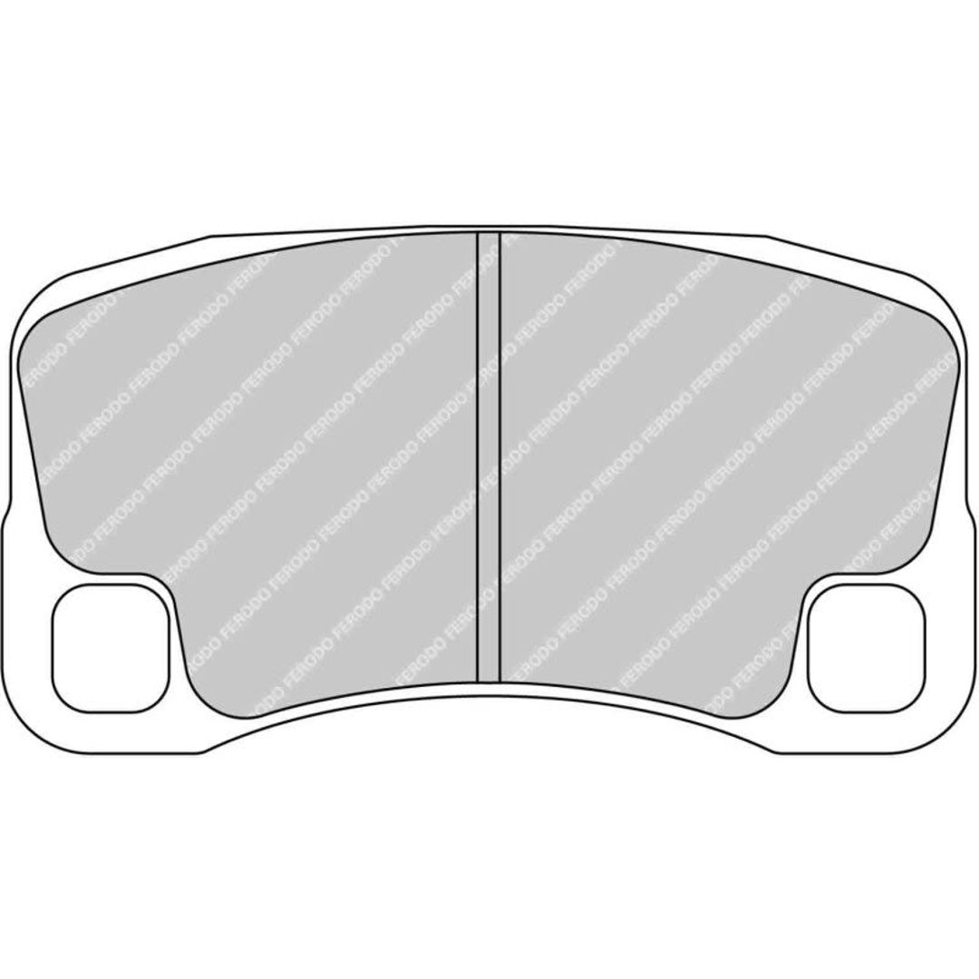 Klocki hamulcowe FERODO RACING FRP3095H