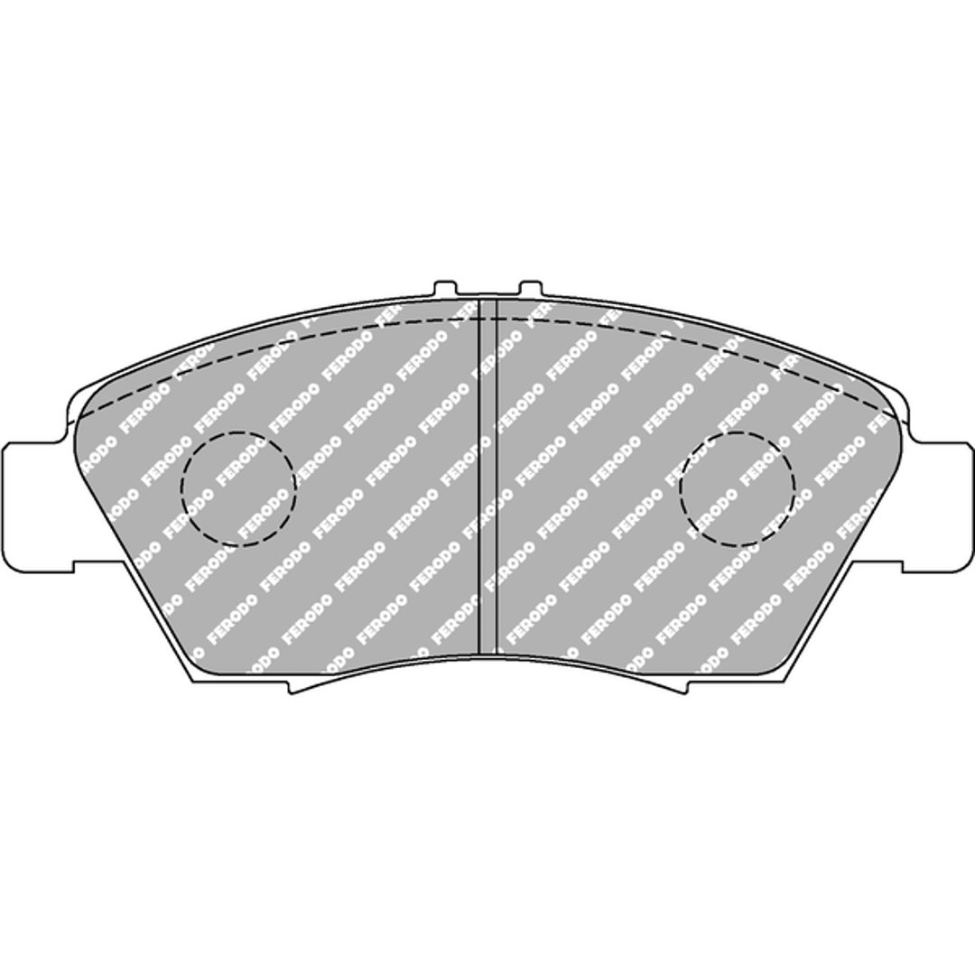 FERODO Racing Okładziny hamulcowe tarczowe Racing DS2500 FCP776H FCP776H