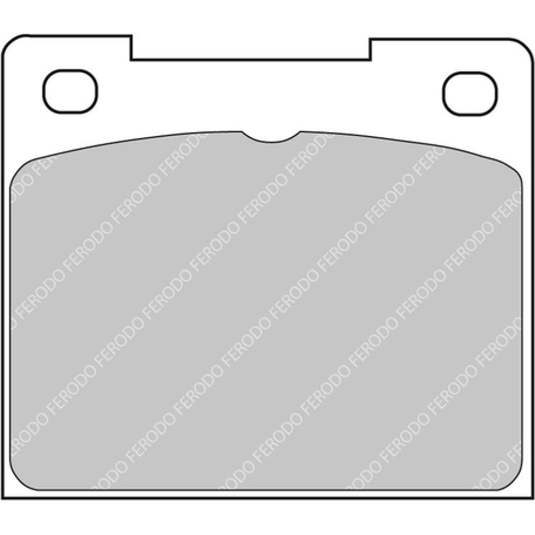 Klocki hamulcowe - komplet FERODO RACING FCP809H