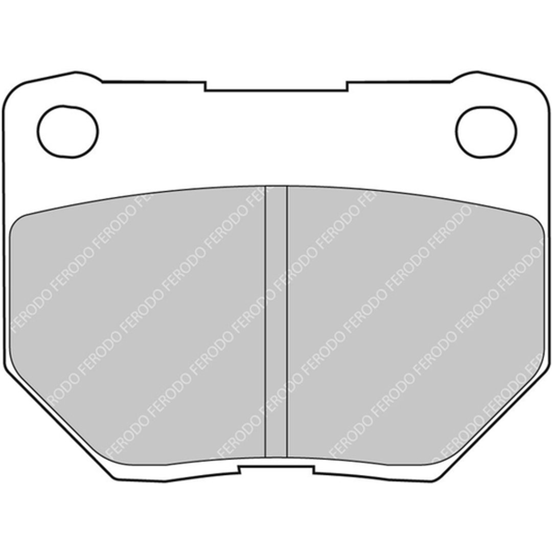 Ferodo Racing okładziny hamulcowe Ferodo Racing DS2500 FCP1372H FCP1372H