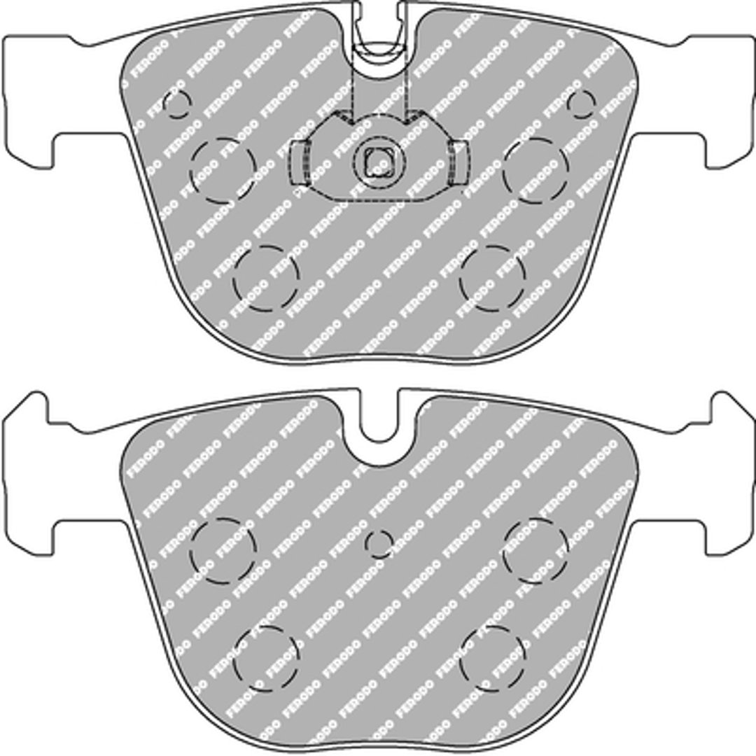 Klocki hamulcowe - komplet FERODO RACING FCP1672H