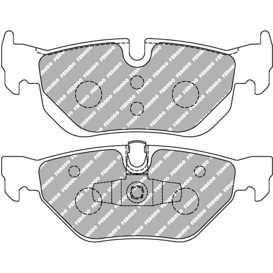 Klocki hamulcowe FERODO RACING FCP1807H