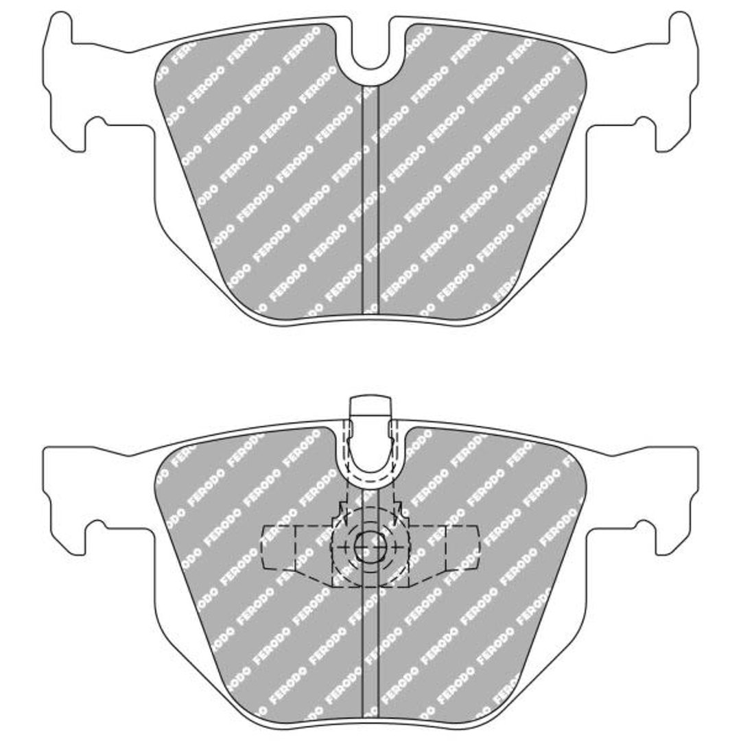 Klocki hamulcowe FERODO RACING FCP1808H