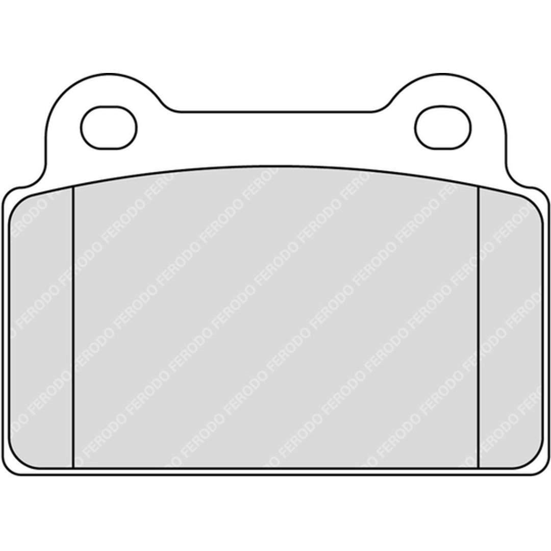 Klocki hamulcowe FERODO RACING FCP4168Z