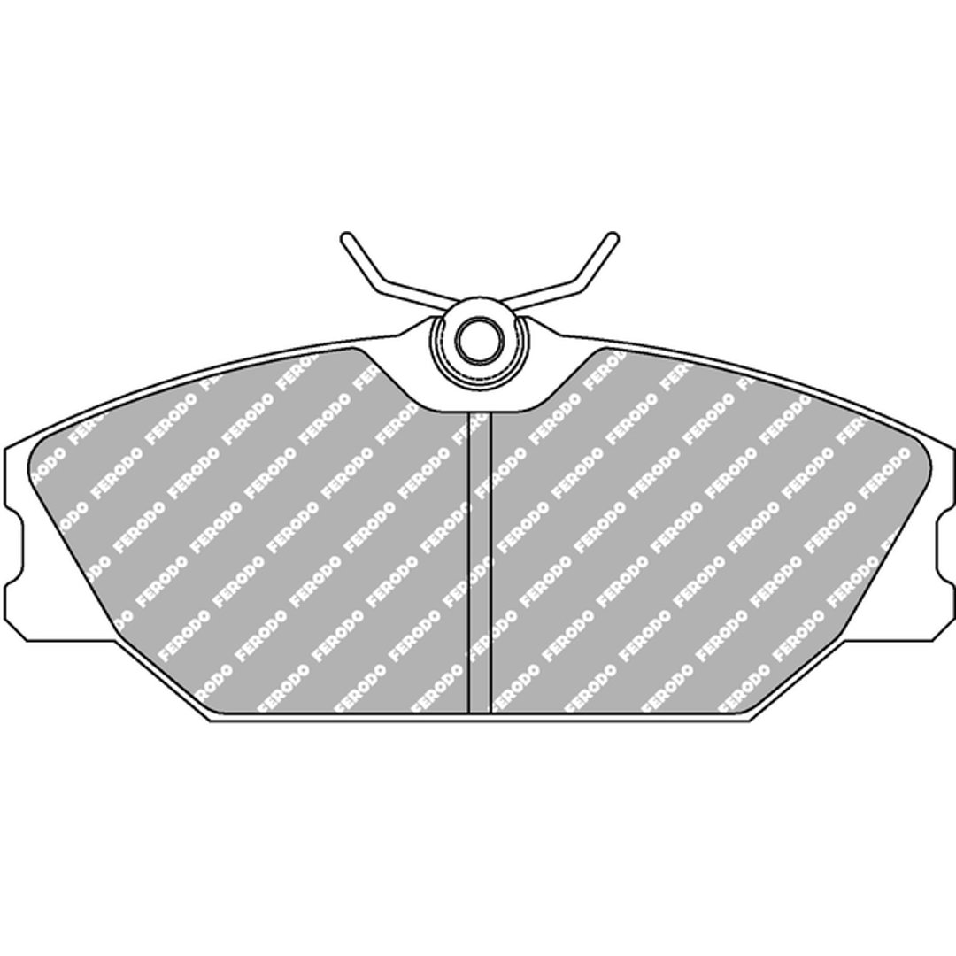 Klocki hamulcowe - komplet FERODO RACING FCP406H