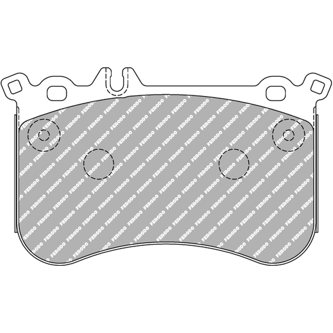 Klocki hamulcowe - komplet FERODO RACING FCP4806H