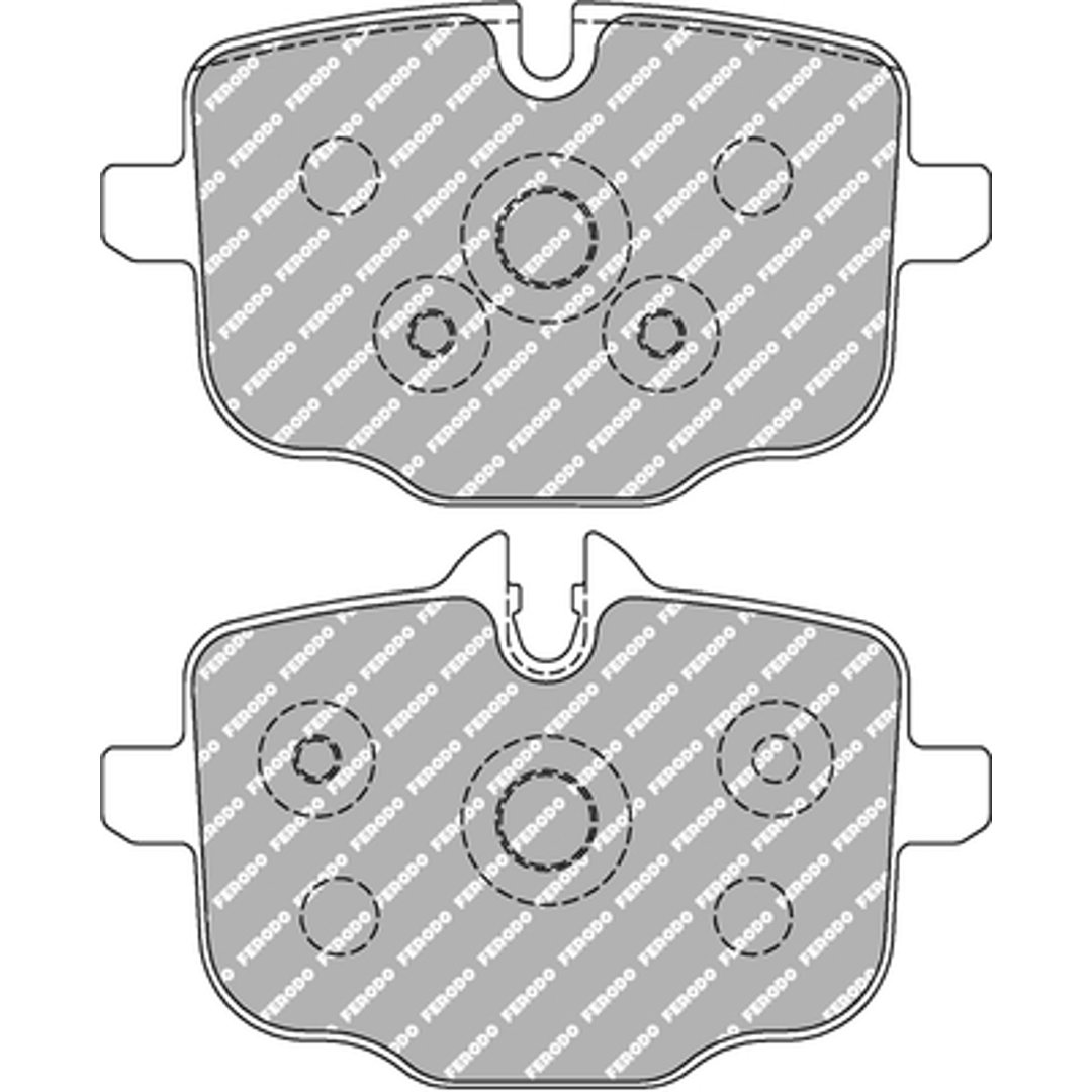 Klocki hamulcowe FERODO RACING FCP4381H