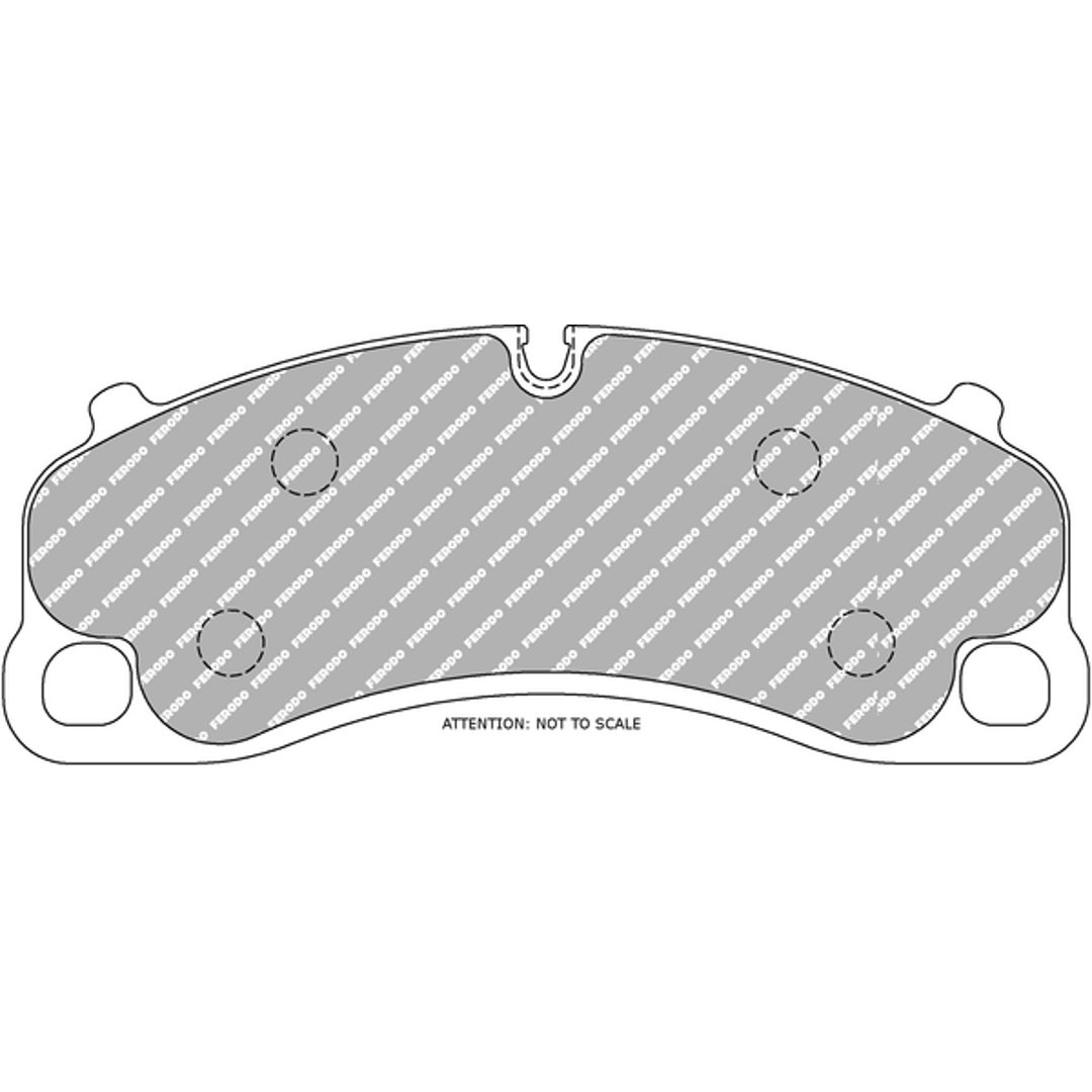Klocki hamulcowe FERODO RACING FCP4664H
