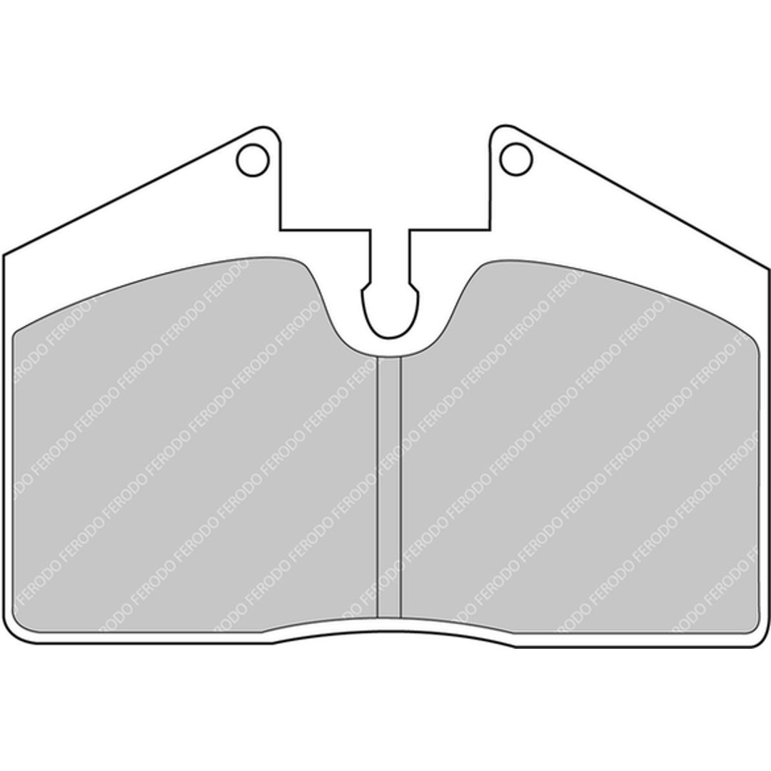 Klocki hamulcowe - komplet FERODO RACING FCP451H
