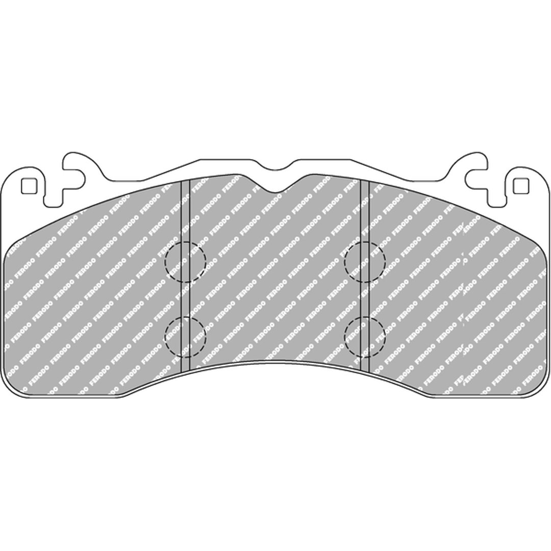Klocki hamulcowe FERODO RACING FCP4711H