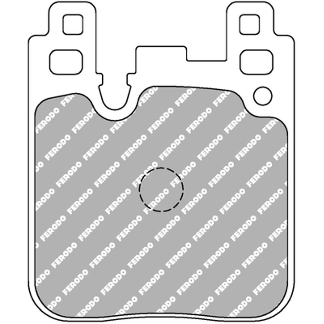 Klocki hamulcowe - komplet FERODO RACING FCP4663W