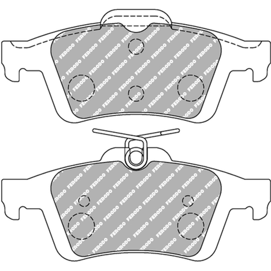 Klocki hamulcowe - komplet FERODO RACING FCP1931H