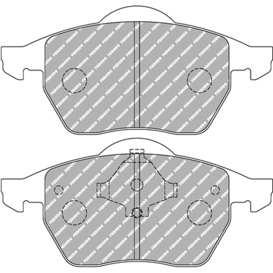 Klocki hamulcowe - komplet FERODO RACING FCP590H