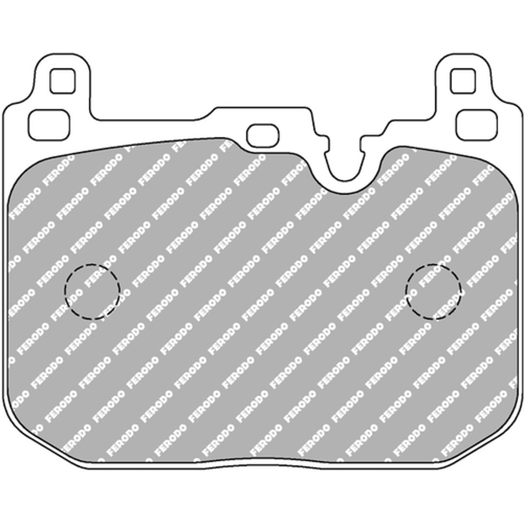 Klocki hamulcowe - komplet FERODO RACING FCP4611H