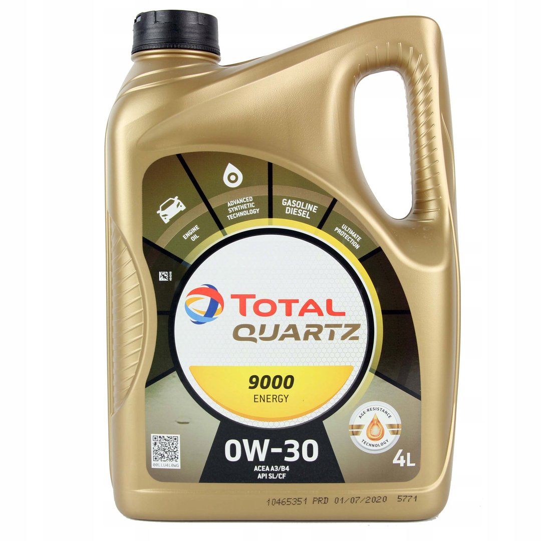 Total Quartz Energy 9000 0W30 4L