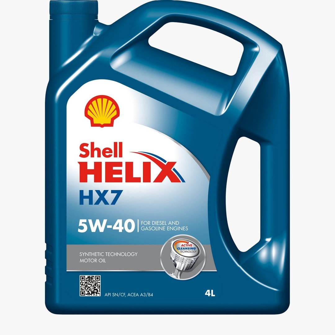 Shell OLEJ HELIX 5W40 HX7 4L 550046284