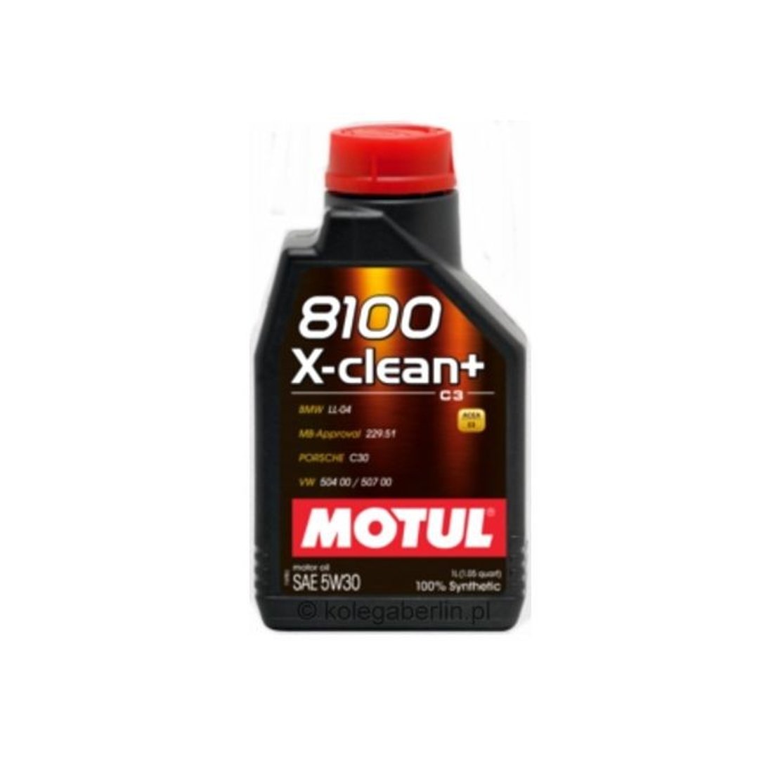 Motul 8100 X-clean+ Plus 5W30 1L