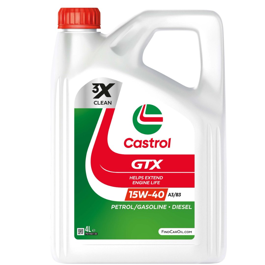 Castrol GTX High Mileage 15W-40 4L