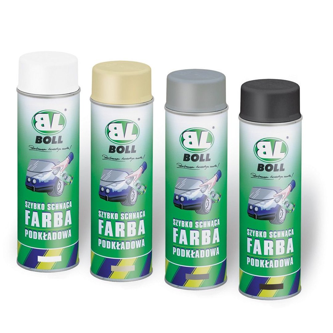BOLL-FARBA PODKLADOWA 500ML BIALA SPRAY