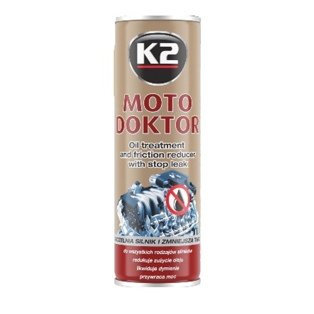 K2-MOTO DOCTOR ZMNIEJSZA SPALANIE OLEJU