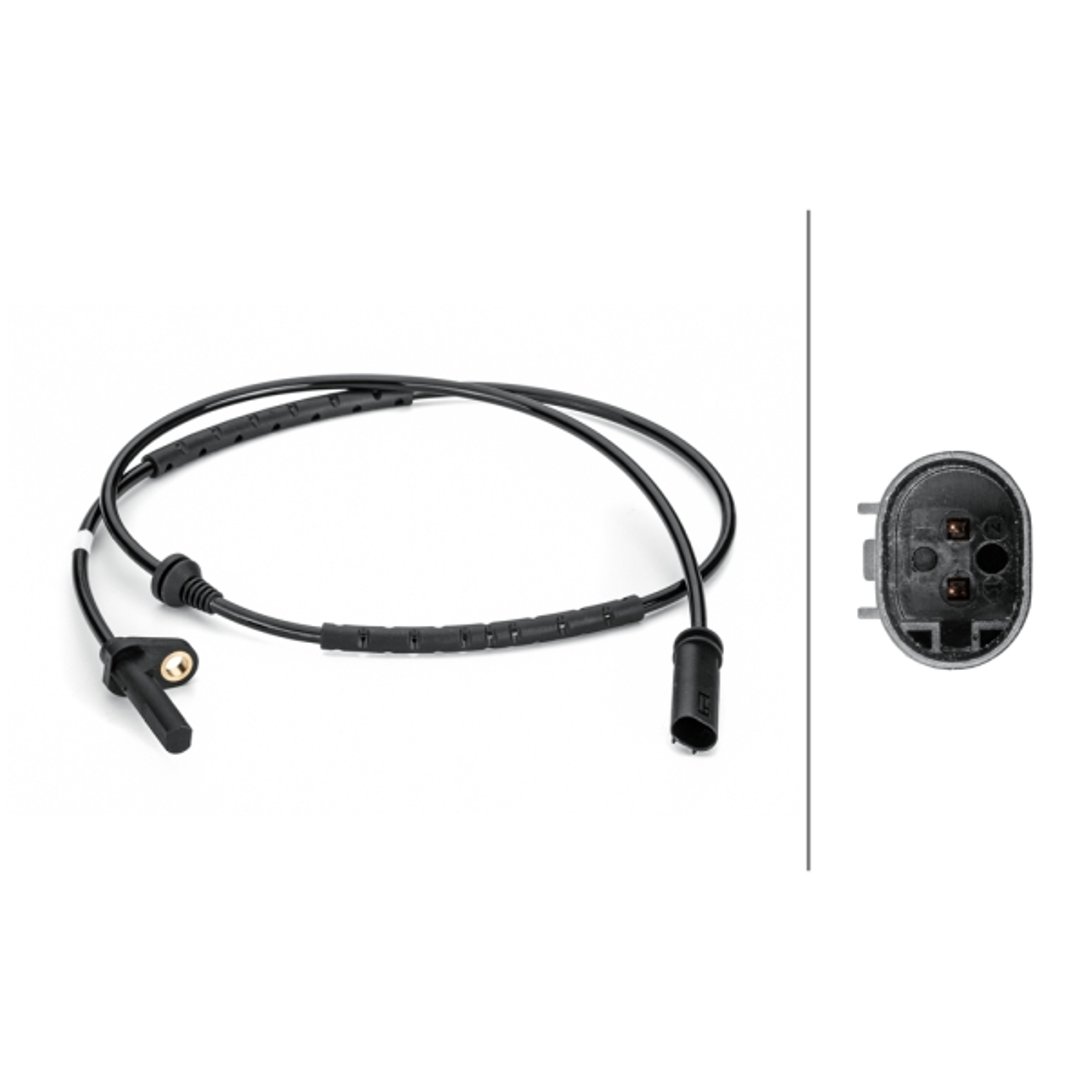 Czujnik prędkości obrotowej koła HELLA 6PU 012 806-481