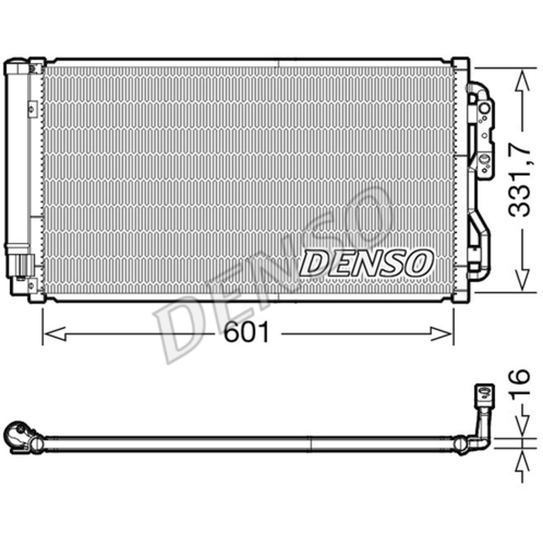 Skraplacz klimatyzacji DENSO DCN05033