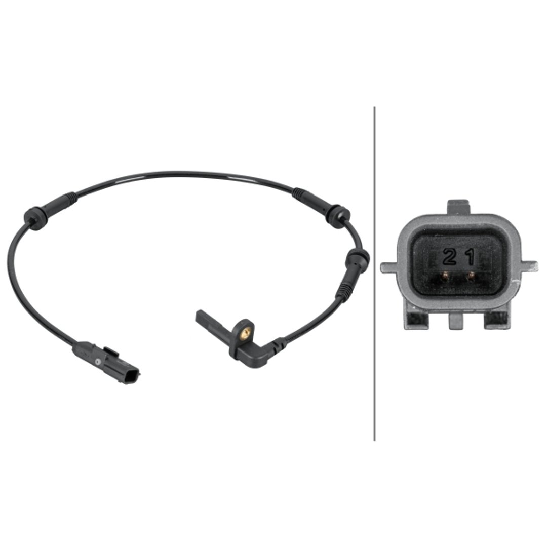 Czujnik prędkości obrotowej koła HELLA 6PU 012 806-861