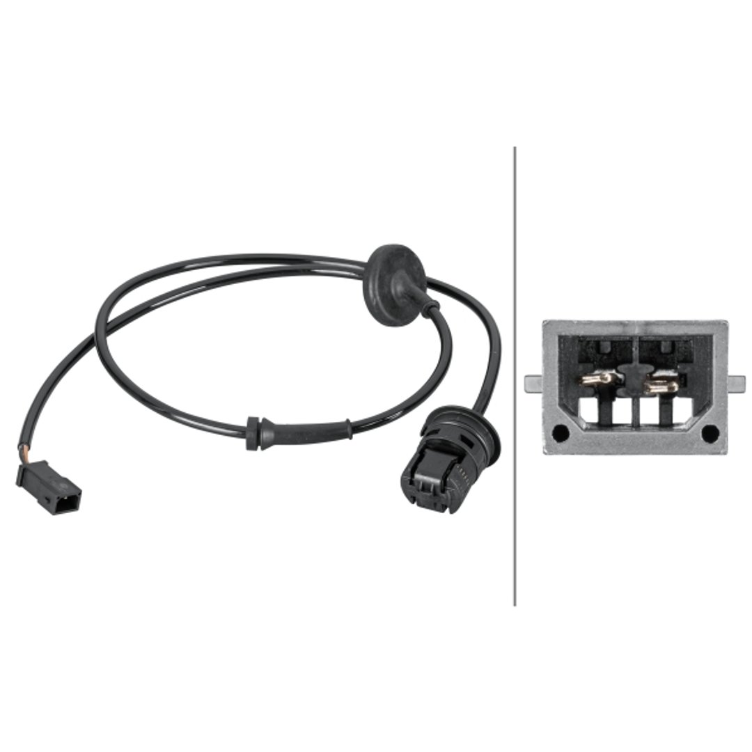 Czujnik prędkości obrotowej koła VW Passat B5 HELLA 6PU 012 806-901