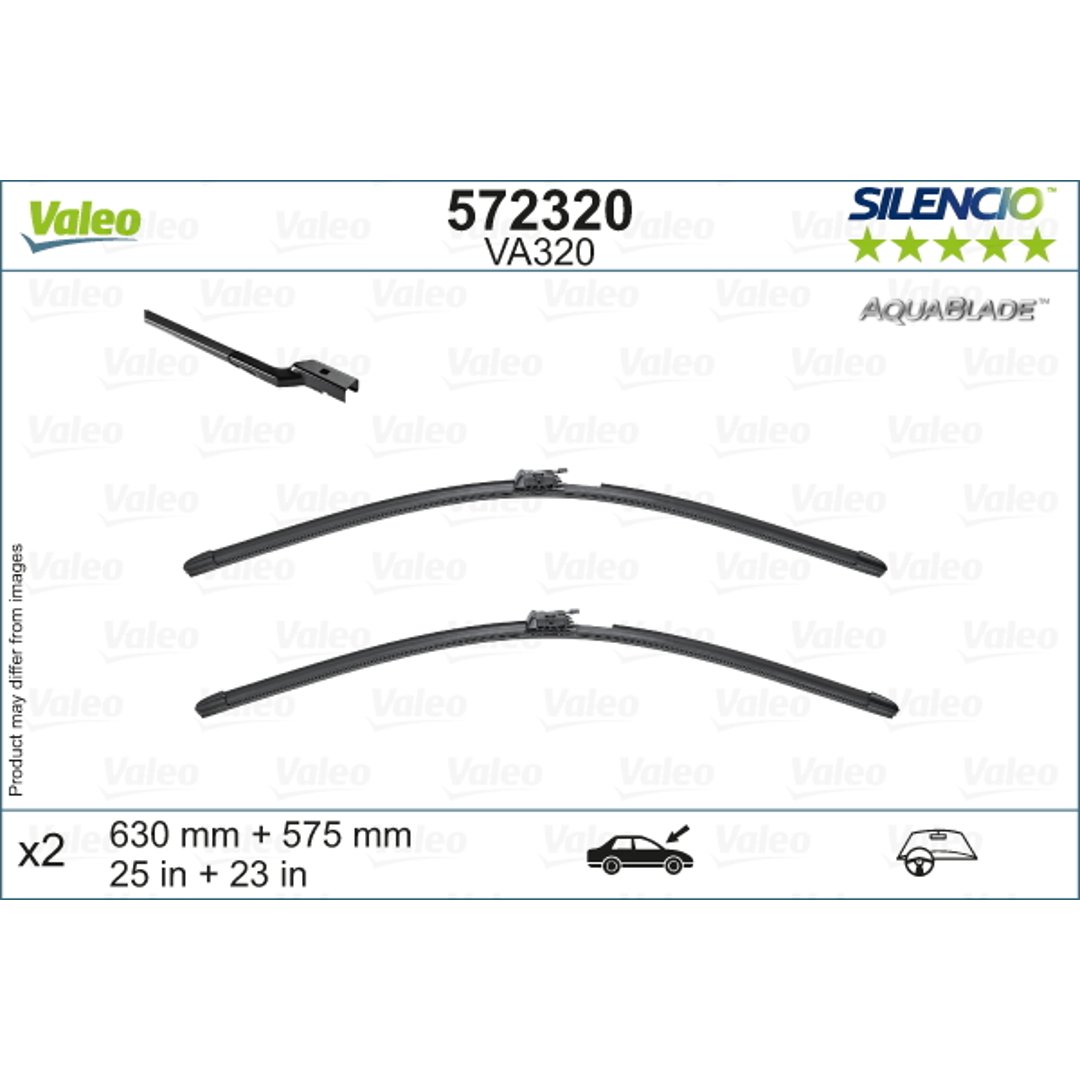 Wycieraczka Valeo 572320 Aquablade (630+575Mm)