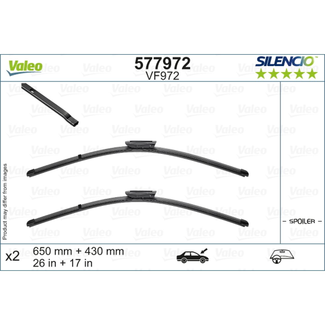 Valeo 577972 Pióro wycieraczki