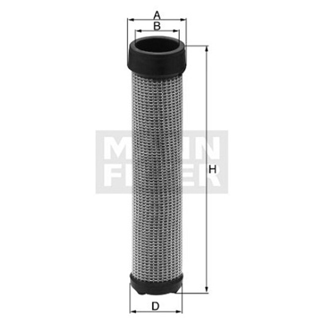 Filtr powietrza wtórnego MANN-FILTER CF 14 135