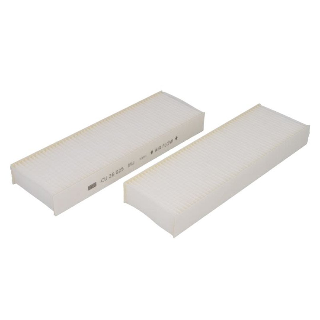 MANN FILTER FILTR PYŁKOWY KABINY CU26025-2 PEUGETO 2008 19-, 208 19-