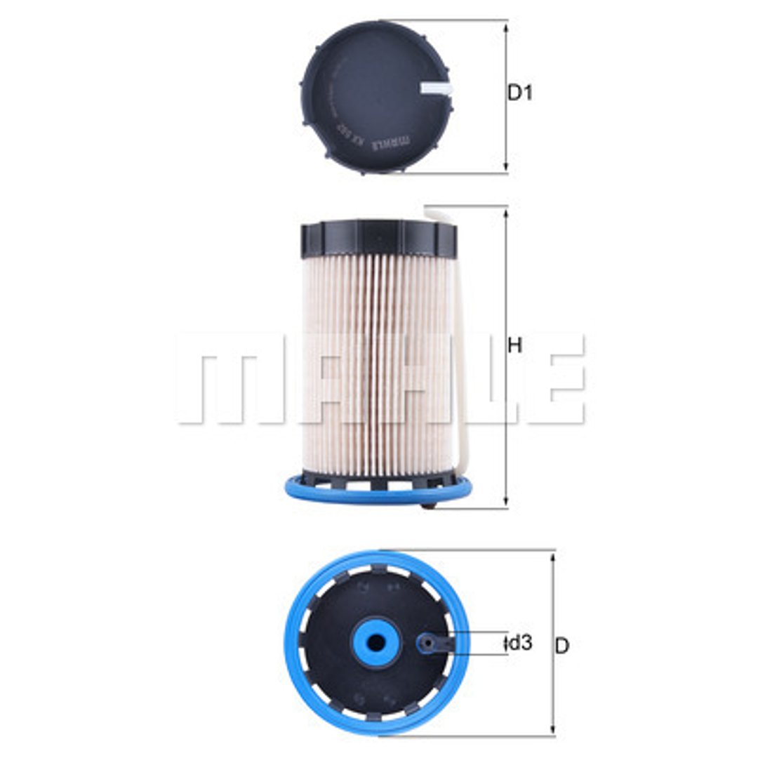 Filtr paliwa Mahle KX 592