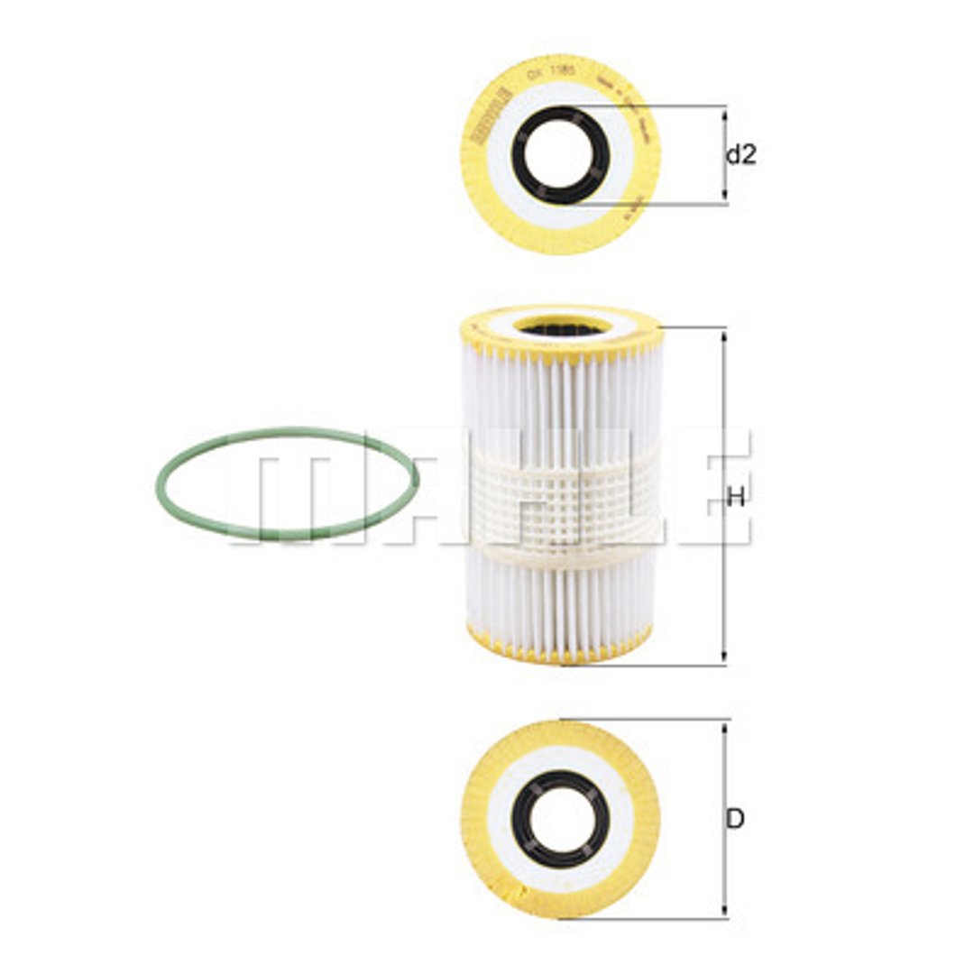 Filtr oleju Mahle OX 1185D