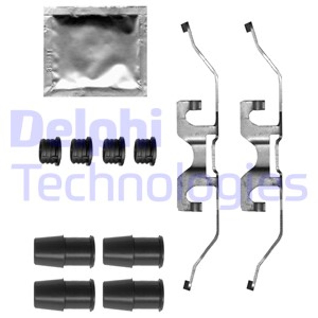 Zestaw akcesoriów klocków hamulcowych DELPHI LX0694  w 24 h. Do 100 dni na zwrot. 100 tys. Klientów.
