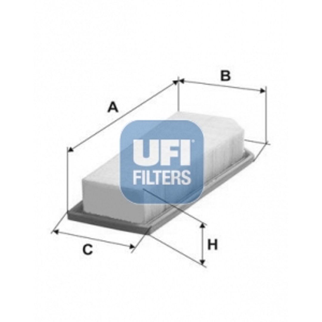 Filtr powietrza UFI Filtry 30.A60.00