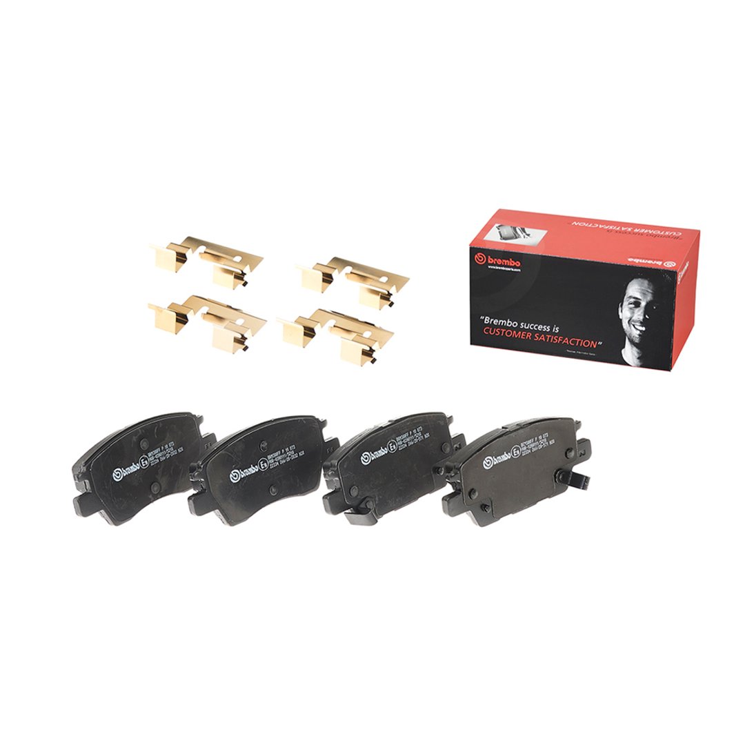 Klocki hamulcowe - komplet BREMBO P 10 073