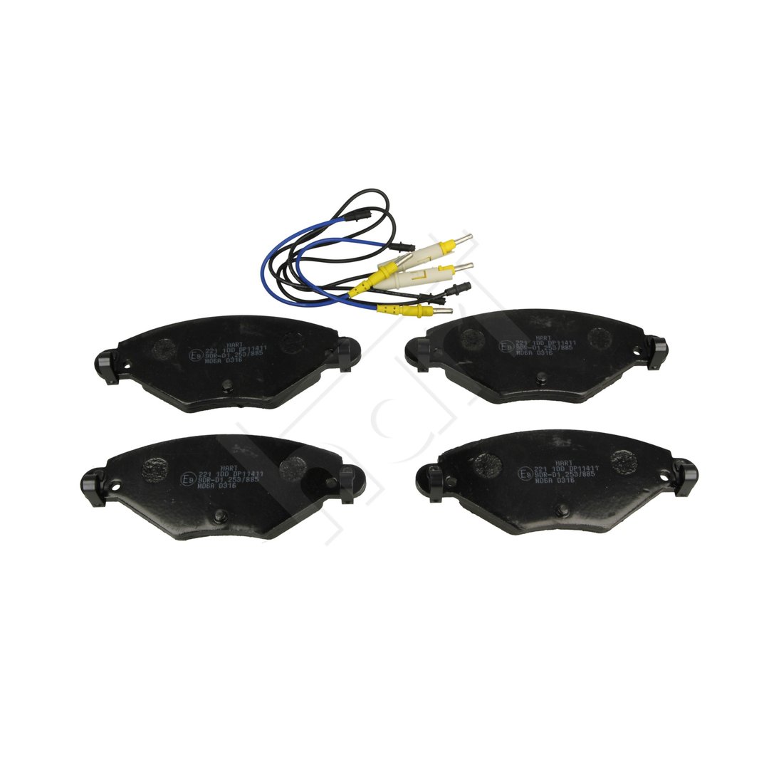 Klocki hamulcowe HART 221 100