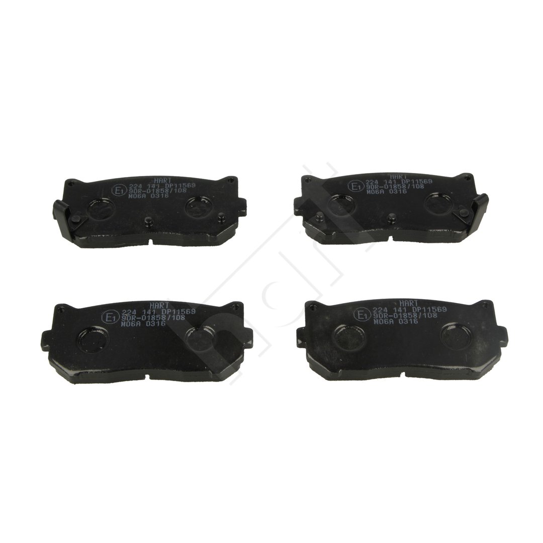 Klocki hamulcowe HART 224 141