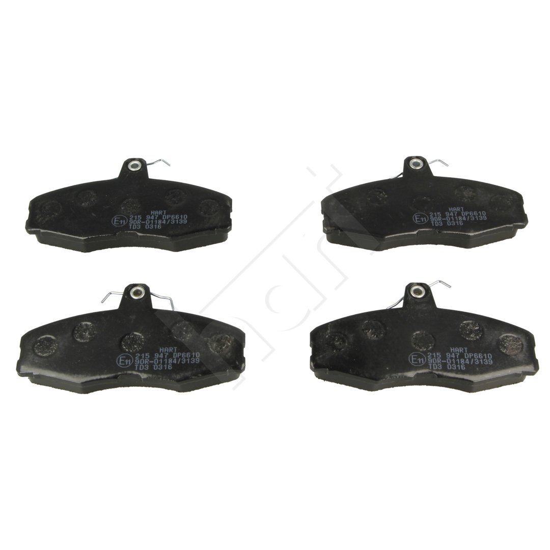 Klocki hamulcowe HART 215 947