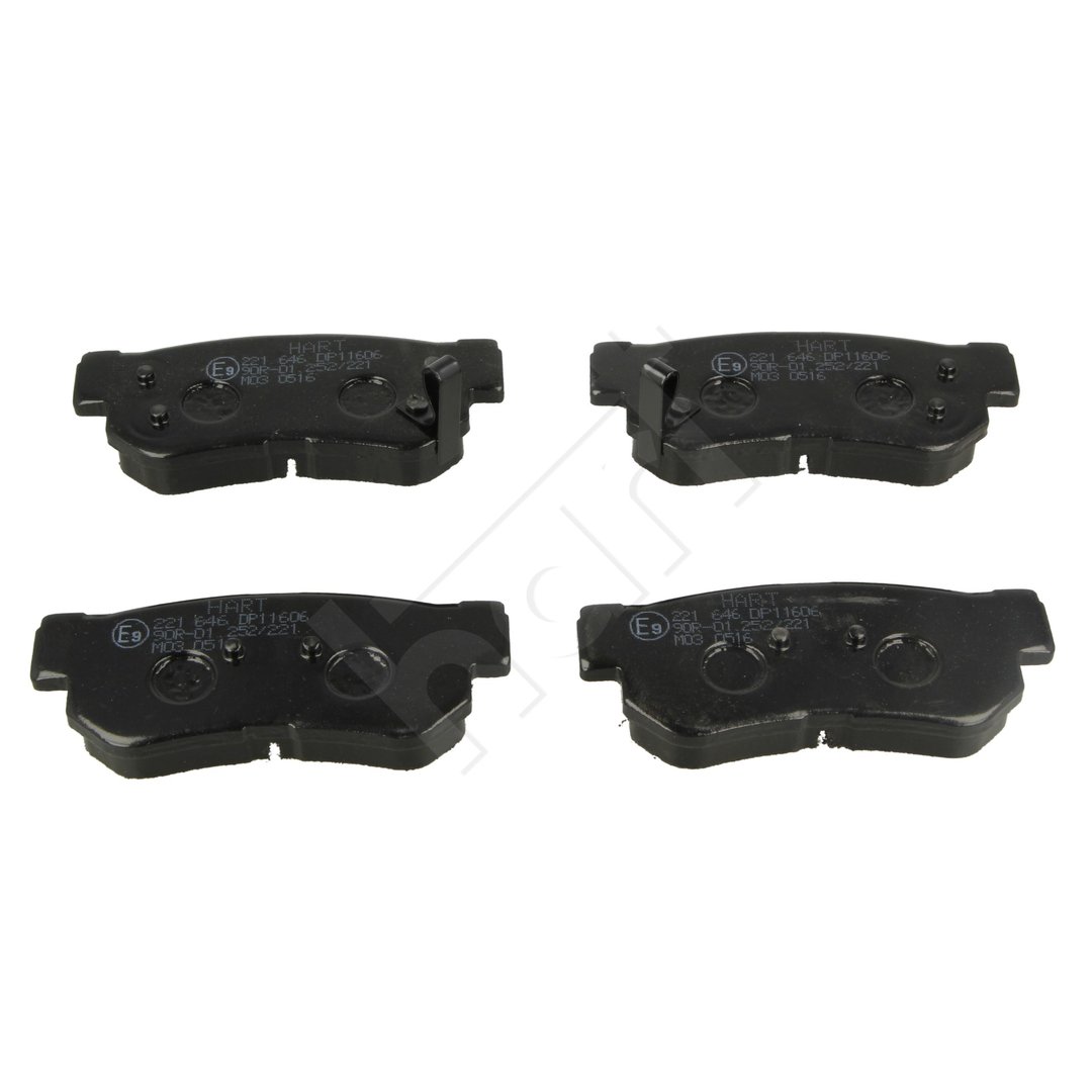 Klocki hamulcowe HART 221 646