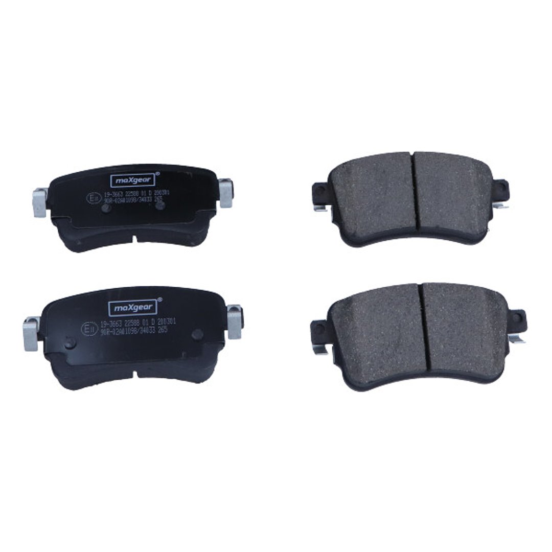 Klocki hamulcowe - komplet MAXGEAR 19-3663