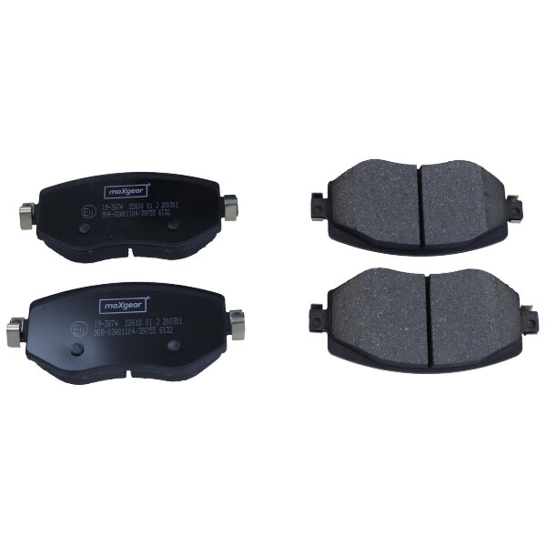 Klocki hamulcowe - komplet MAXGEAR 19-3674